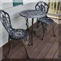 L01. Outdoor bistro set. 
